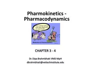 Pharmokinetics - Pharmacodynamics