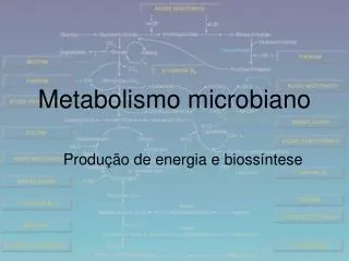 metabolismo microbiano