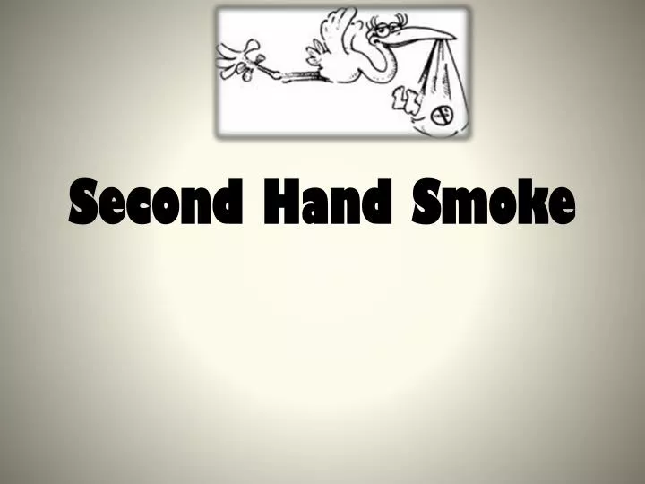 second hand smoke