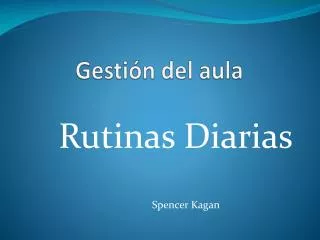 gesti n del aula