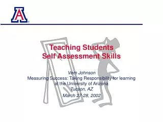 Teaching Students Self Assessment Skills