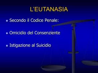 l eutanasia