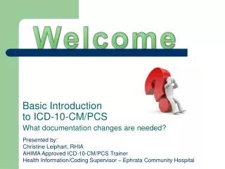welcome