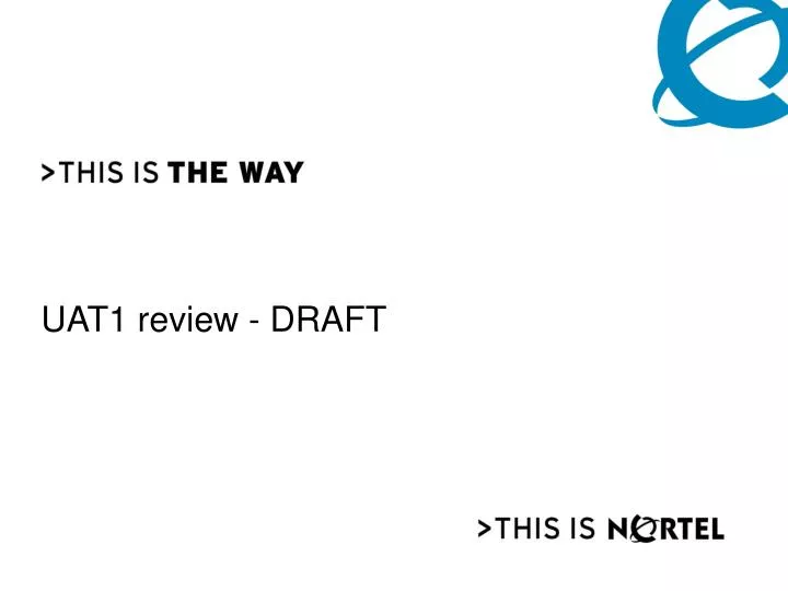 uat1 review draft