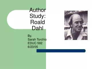Author Study: Roald Dahl