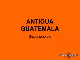 antigua guatemala