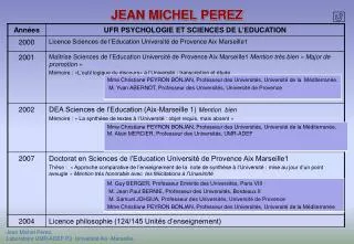 jean michel perez