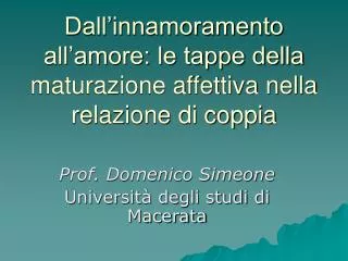 dall innamoramento all amore le tappe della maturazione affettiva nella relazione di coppia