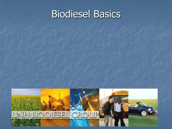 biodiesel basics