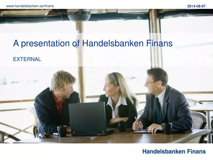 a presentation of handelsbanken finans