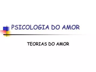psicologia do amor