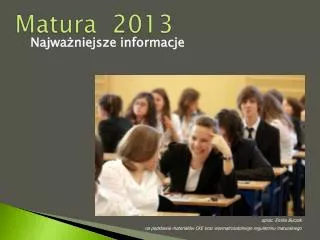 matura 2013