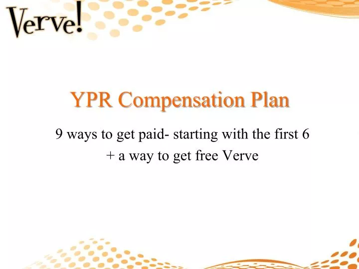 ypr compensation plan