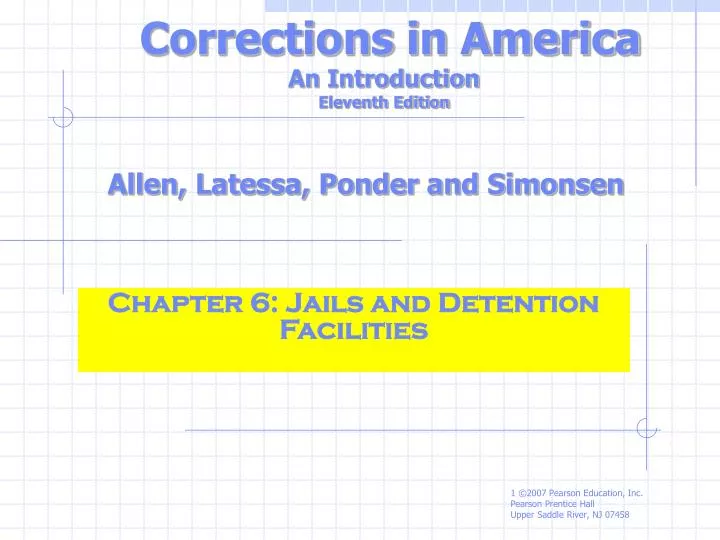corrections in america an introduction eleventh edition