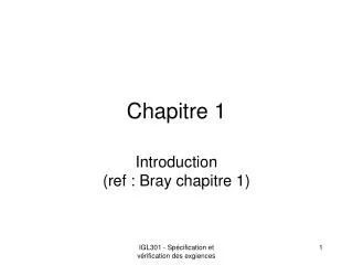 chapitre 1