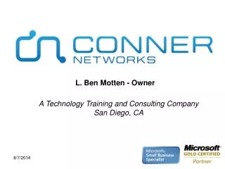 A Technology Training and Consulting Company San Diego, CA