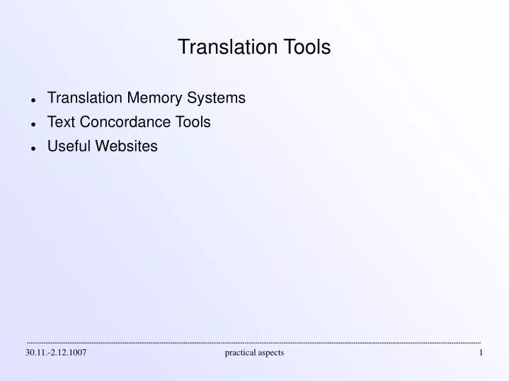 translation tools