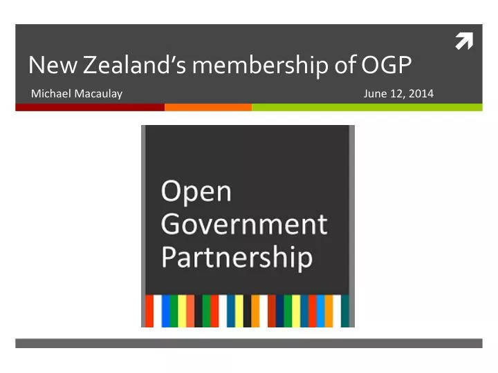 new zealand s membership of ogp