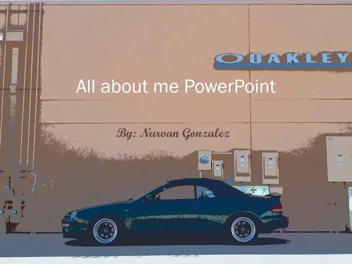 all about me powerpoint