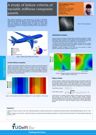 A study of failure criteria of variable stiffness composite panels