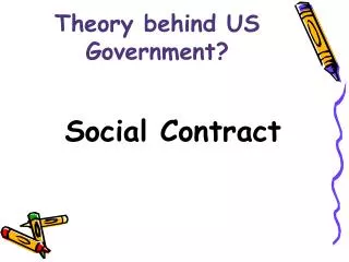 Theory behind US Government?