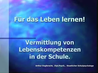 f r das leben lernen