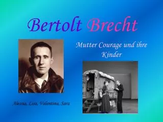bertolt brecht