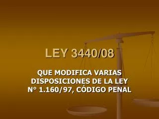 ley 3440 08