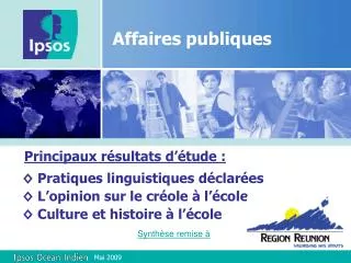 pratiques linguistiques d clar es l opinion sur le cr ole l cole culture et histoire l cole