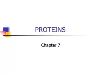 proteins
