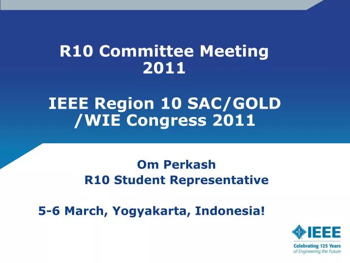 r10 committee meeting 2011