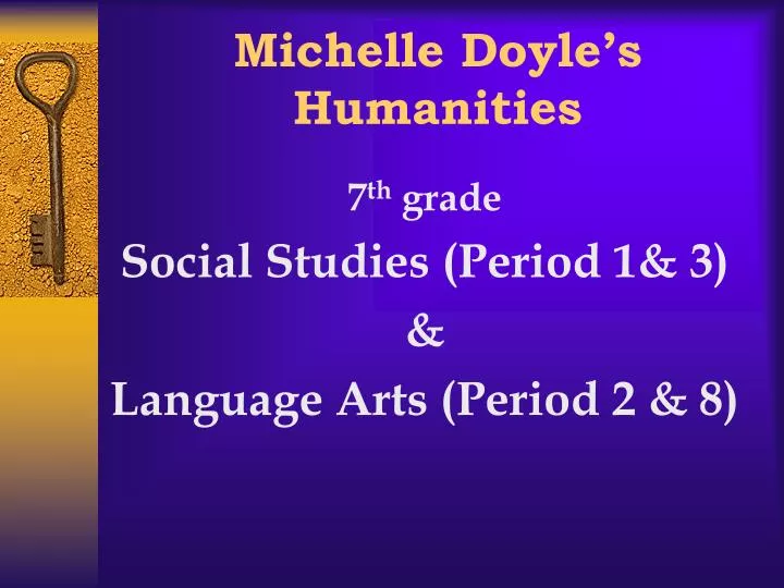 michelle doyle s humanities