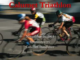 Calumet Triathlon