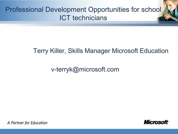 professional development opportunities for school ict technicians