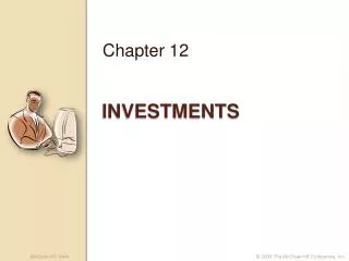 INVESTMENTS