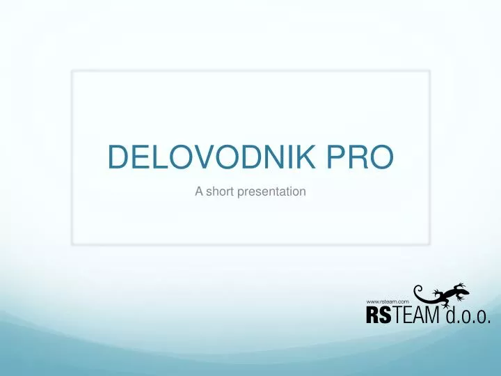 delovodnik pro