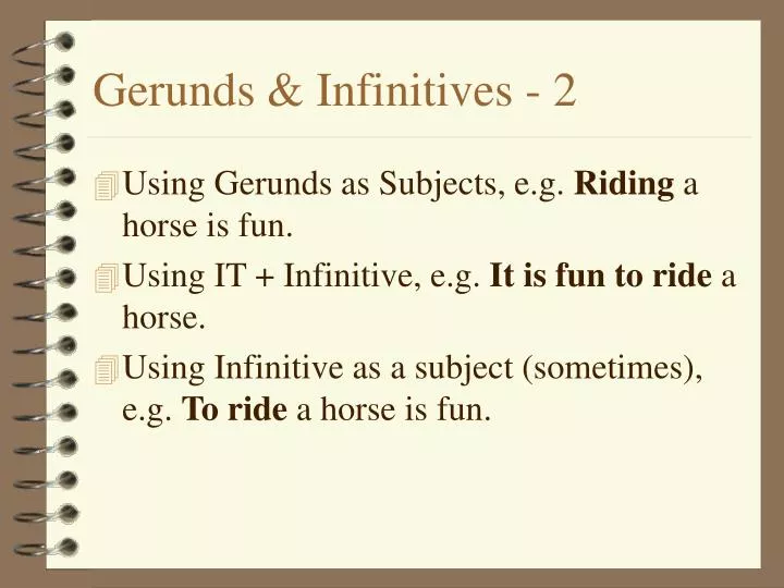 gerunds infinitives 2