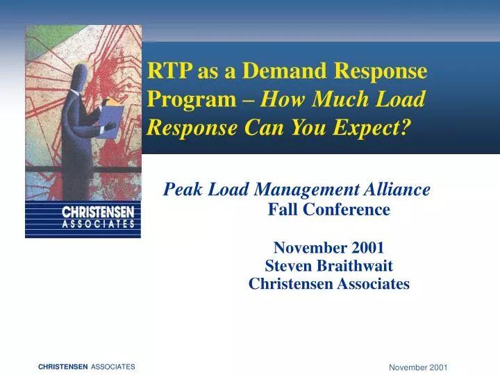 rtp as a demand response program how much load response can you expect