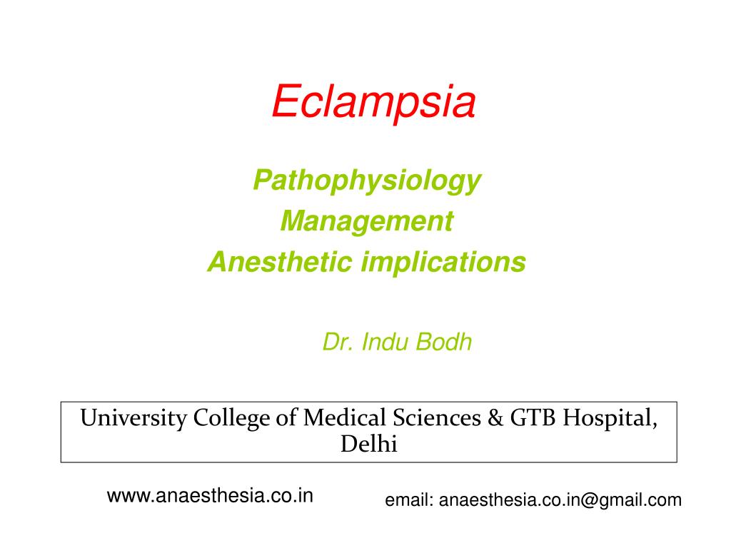 PPT - Eclampsia PowerPoint Presentation, free download - ID:2968102