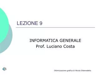 lezione 9