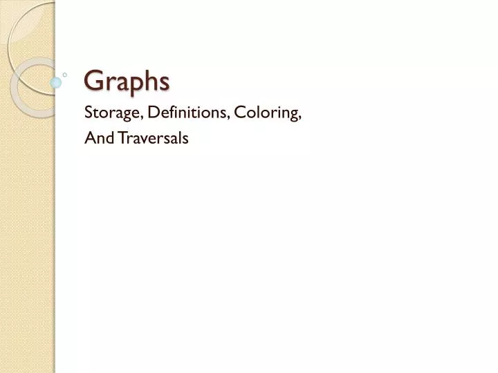 graphs