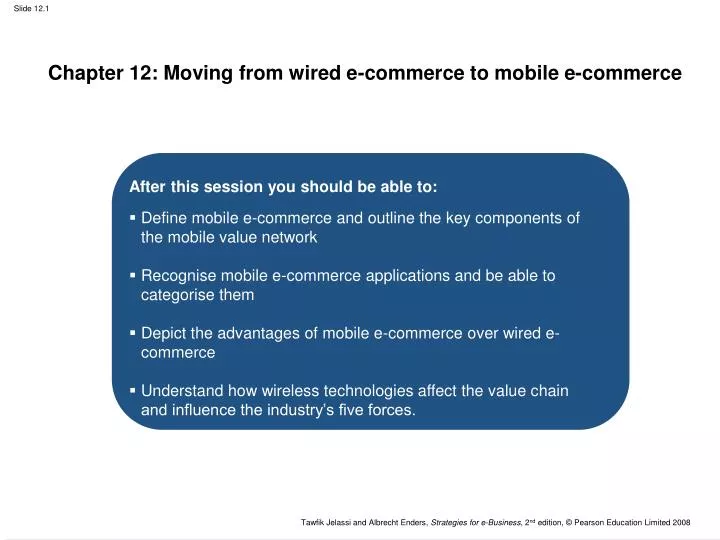 chapter 12 moving from wired e commerce to mobile e commerce