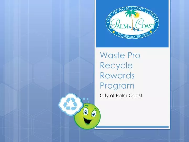 waste pro recycle rewards program