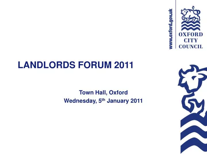 landlords forum 2011