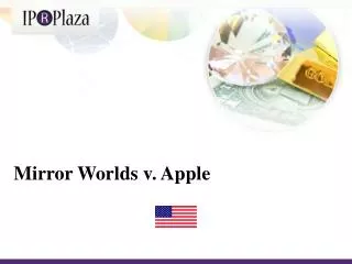 Mirror Worlds v. Apple