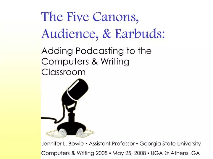 the five canons audience earbuds