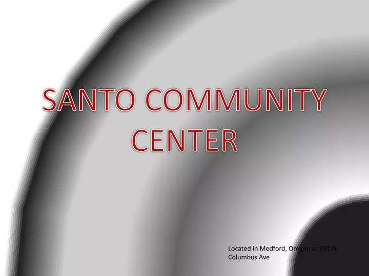 santo community center