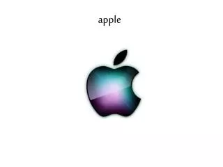 apple