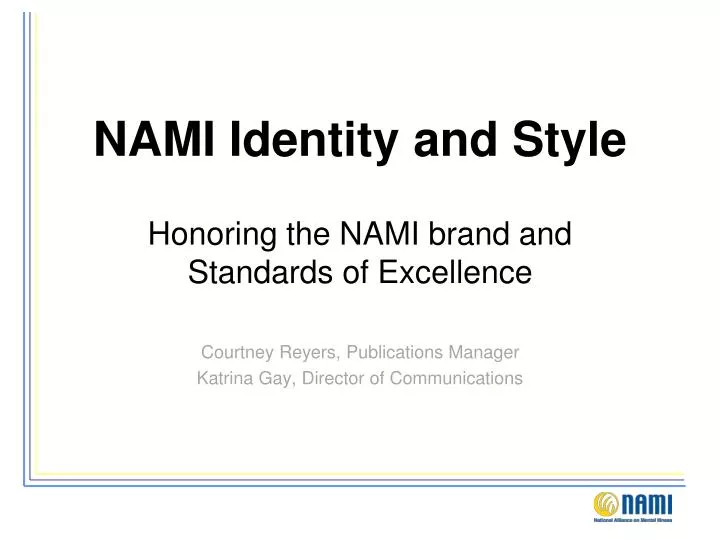 nami identity and style