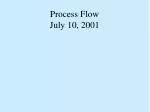 Process Flow July 10, 2001 - slide 1